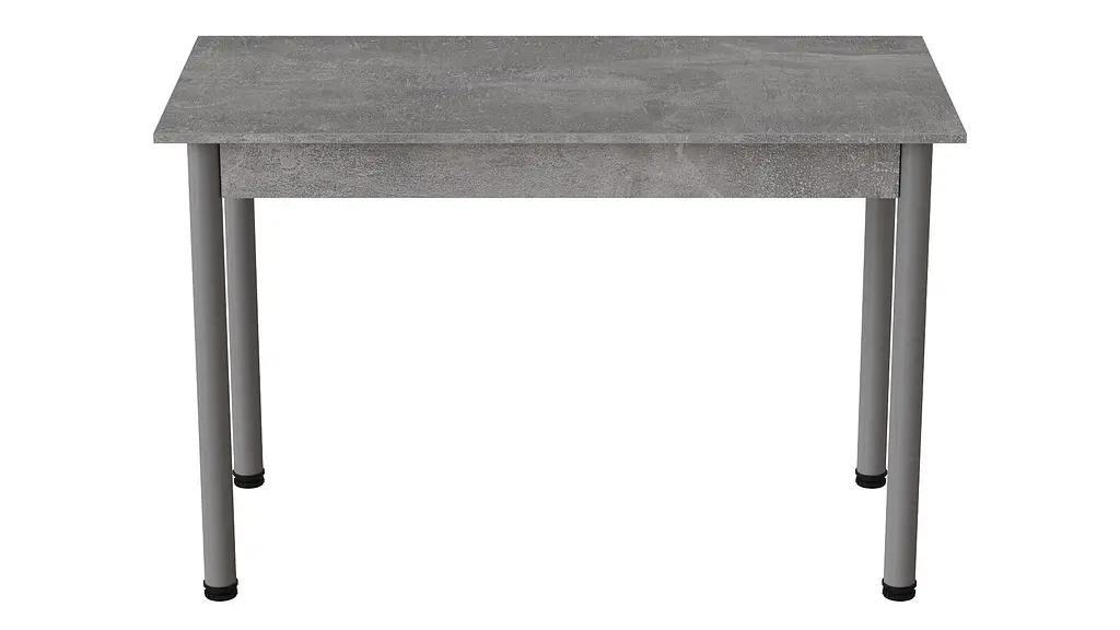 Стол кухонный Ferrum-decor Бенита 75x120x70 Серый ДСП Бетон 16мм (FRD-105568) - фото 3