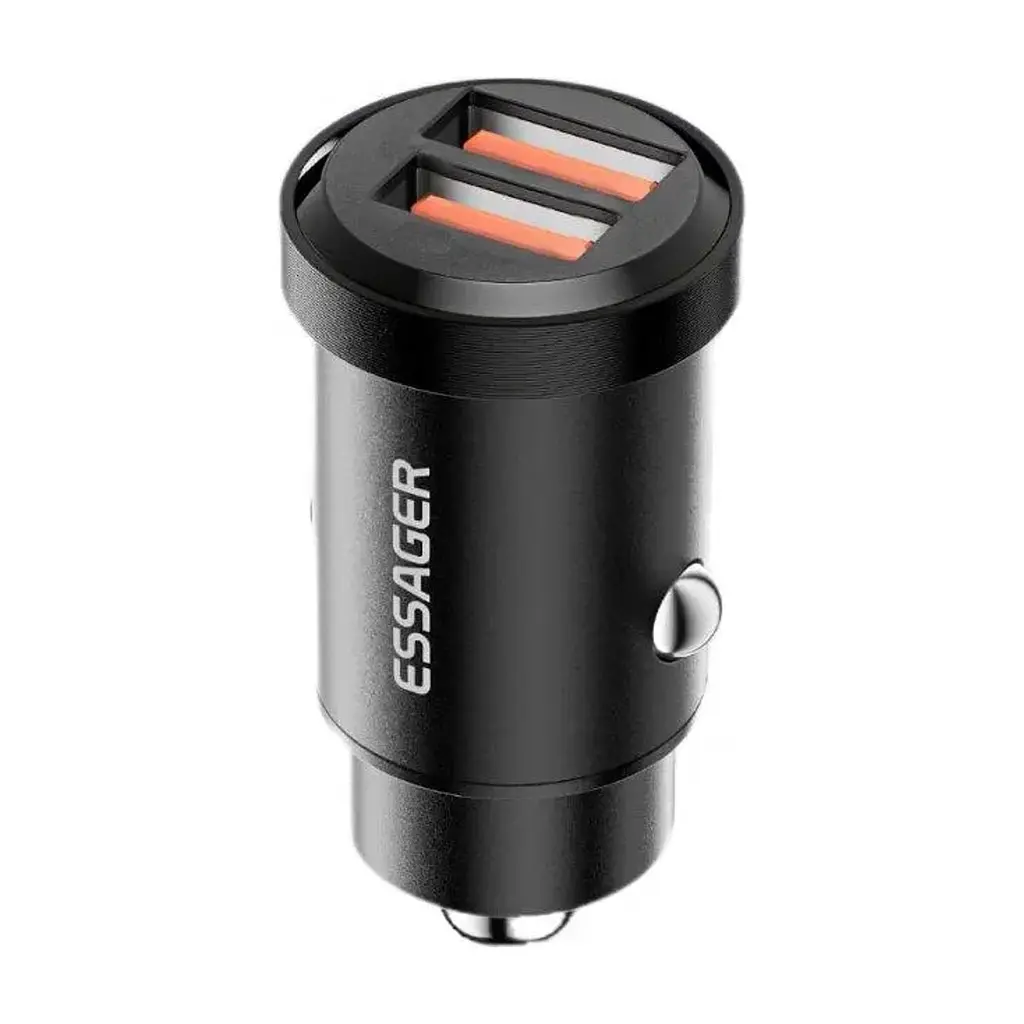 Зарядний пристрій Essager 2xUSB 30W black (ECC2A-TL01) - фото 2