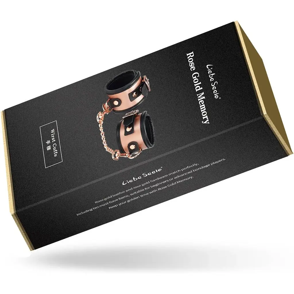 Наручники Liebe Seele Rose Gold Memory Wrist Cuff - фото 10