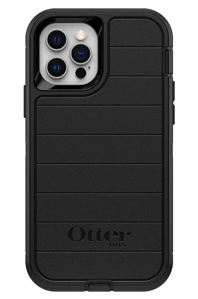 Чохол протиударний з кліпсою OtterBox Defender Pro 77-66268 для iPhone 12 Pro Max (6.7") Black - фото 9