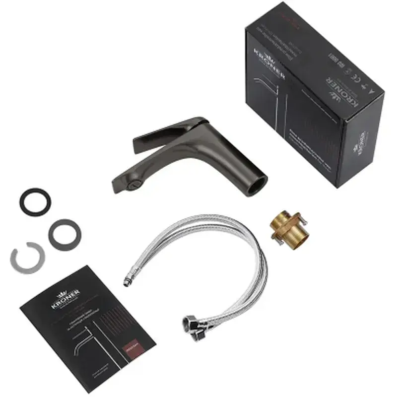 Душовий гарнітур Kroner Graz-GRP060 + змішувач Graz-GRP010 (CVS30153) - фото 10