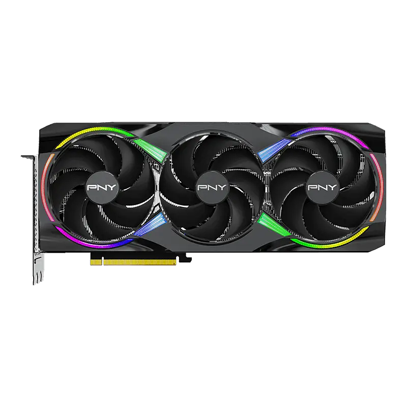 Відеокарта GeForce RTX 5080 16GB PNY Epic-X Triple Fan ARGB OC (VCG508016TFXXPB1-O) - фото 2