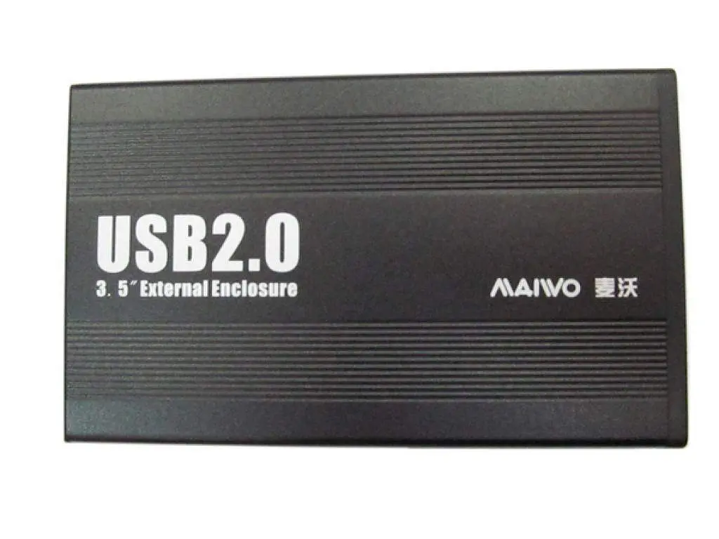 Зовнішня кишеня Maiwo для HDD 3,5" SATA Black (K3502-U2S black)