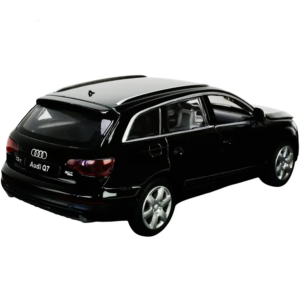 Колекційна металева модель автомобіля Автопром Audi Q7 з інерцією, світлом та звуком 1:32 - фото 4