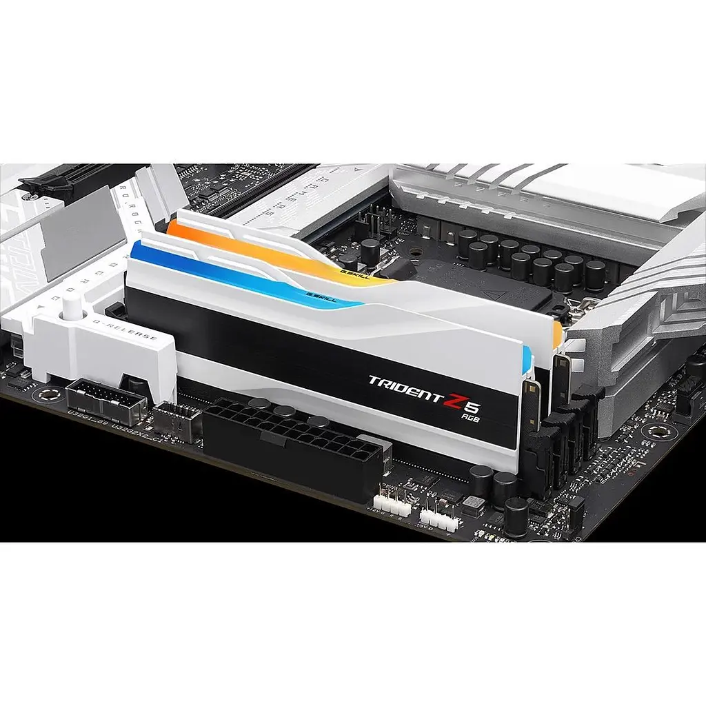 Модуль памяти DDR5 G.Skill Trident Z5 RGB 2x16GB 6400MHz White [F5-6400J3239G16GX2-TZ5RW] [148675] - фото 7