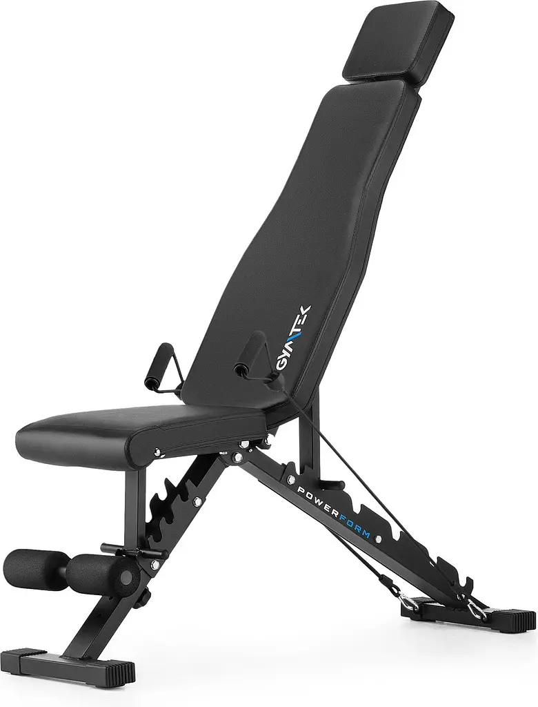 Складана регульована лавка для тренувань Gymtek XL500 з еспандерами - фото 2