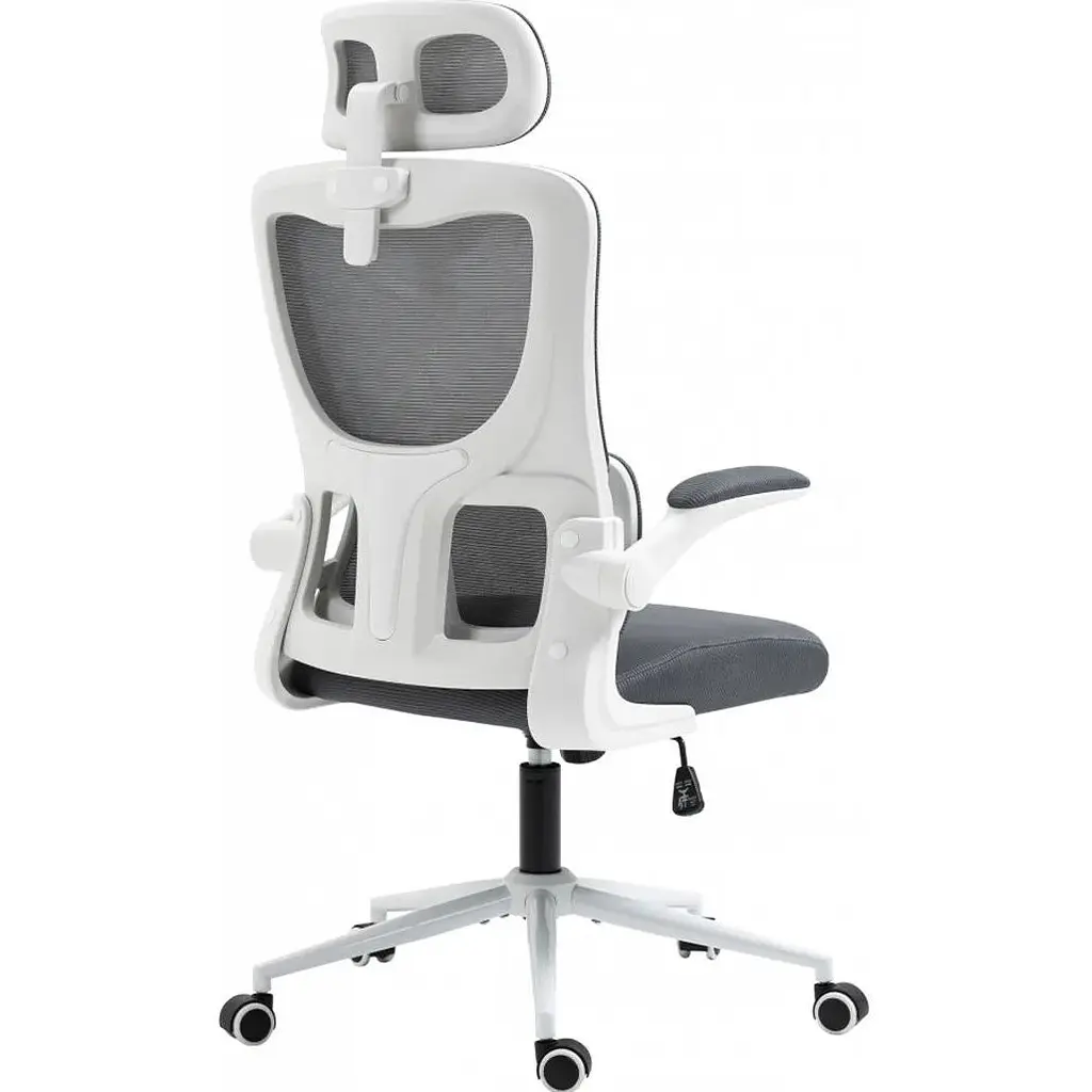 Офисное кресло GT Racer X-5728 White/Gray [125606] - фото 5
