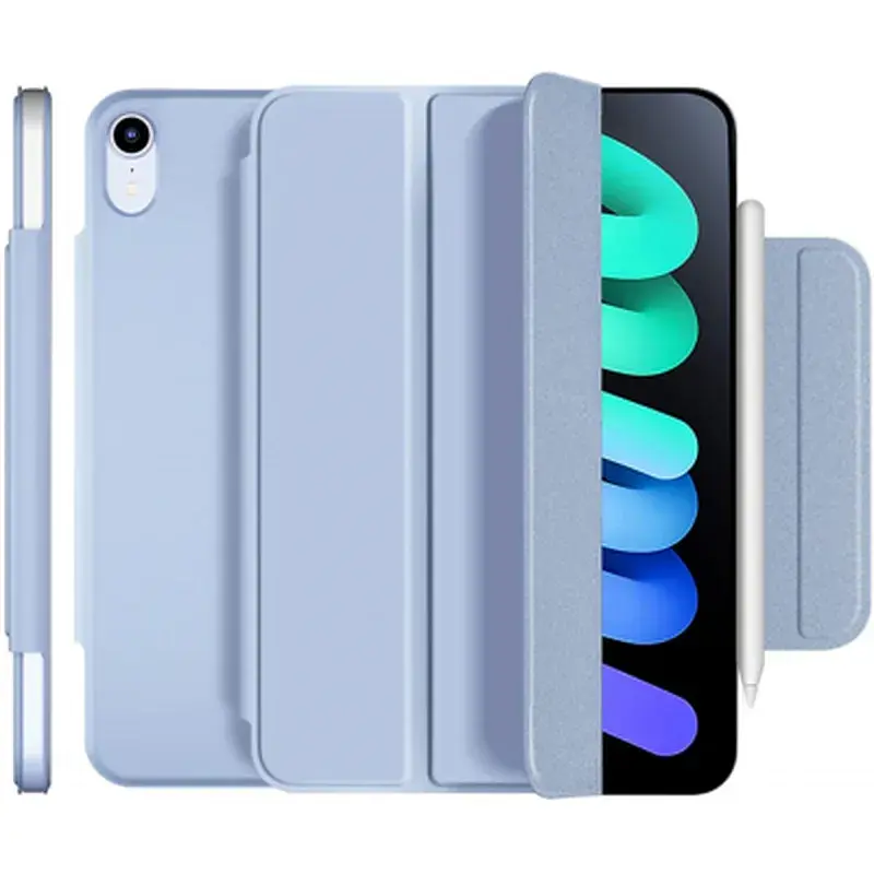 Чохол до планшета BeCover Magnetic Buckle Apple iPad mini 6 2021 Light Blue (706828) - фото 2