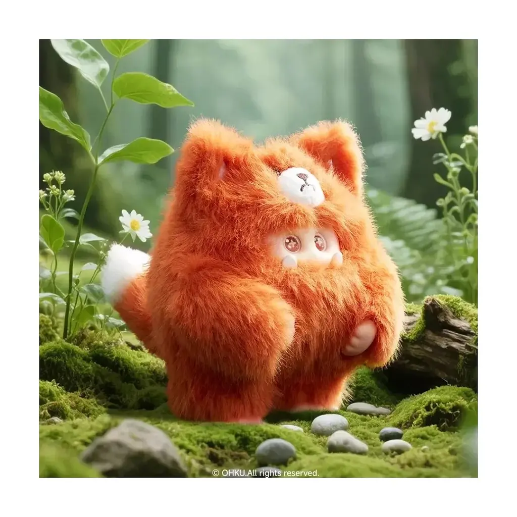 М'яка іграшка 10/10 Toys сюрприз Giggle monster Лісові пухнастики (GM9981134) - фото 7