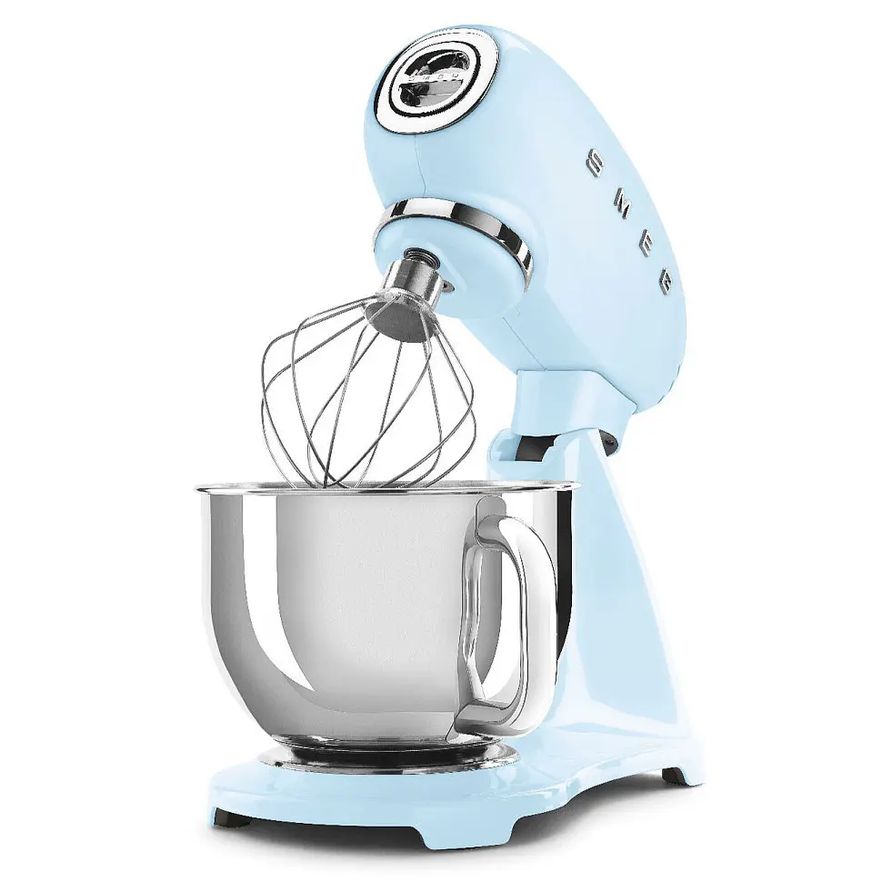 Міксер планетарний Smeg (SMF03PBEU) Retro Style 50's - світло-блакитний - фото 2