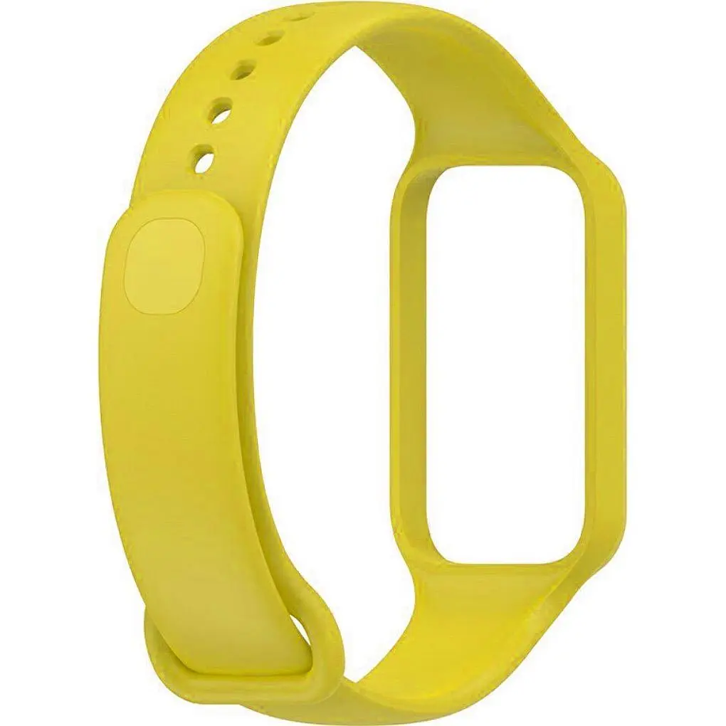 Ремінець ArmorStandart Silicone для Mi Band 8 Active / Redmi Smart Band 2 Yellow [ARM74002] [103391] - фото 2