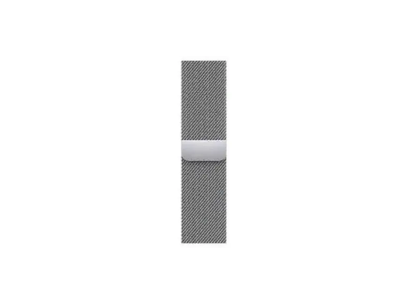 Смарт-годинник Apple Watch Series 7 GPS + Cellular 41mm Silver Stainless Steel Case with Silver Milanese Loop (MKHF3) - фото 3