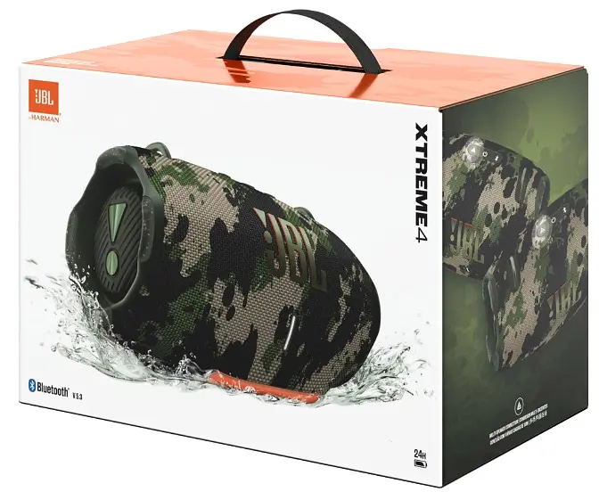 Портативна акустика JBL Xtreme 4 Camo (JBLXTREME4CAMOEUNA) (7159977) - фото 6