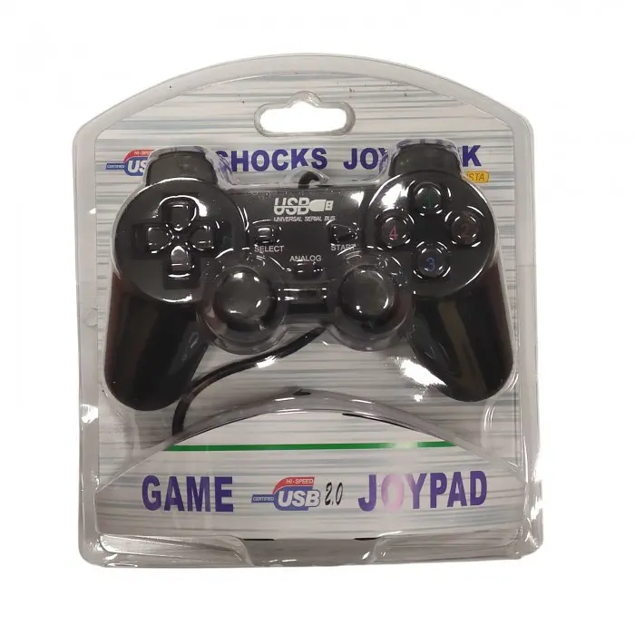 Игровой джойстик геймпад с вибрацией USB SHOCK JOYSTICK DJ-706 - фото 2