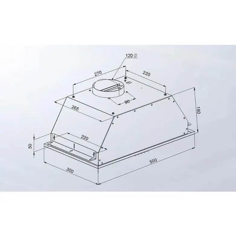 Витяжка Artel ART Canopi 350 White - фото 4