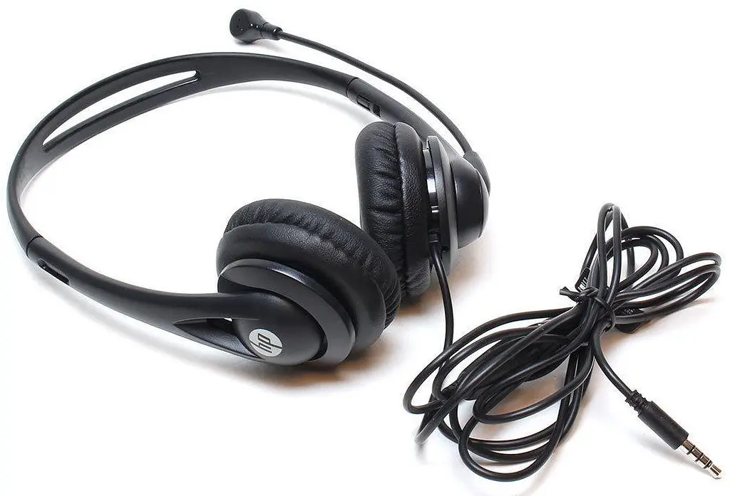 Гарнитура HP Stereo 3.5 мм Black (T1A66AA) - фото 2