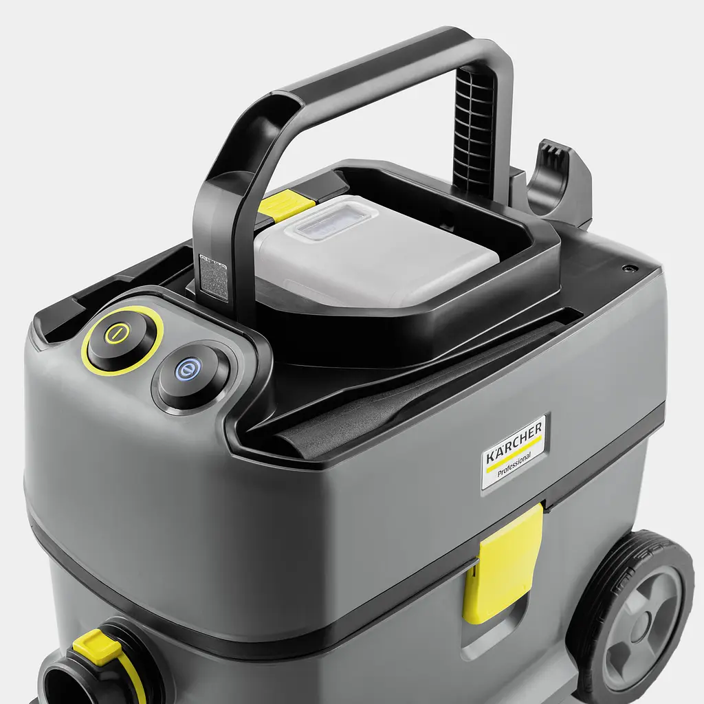 Karcher Пилосос професійний акумуляторний T 10/1 Bp MODULAR RANGE! 36В 223мБар контейнер 10л 6.8кг без АКБ та ЗП - фото 2