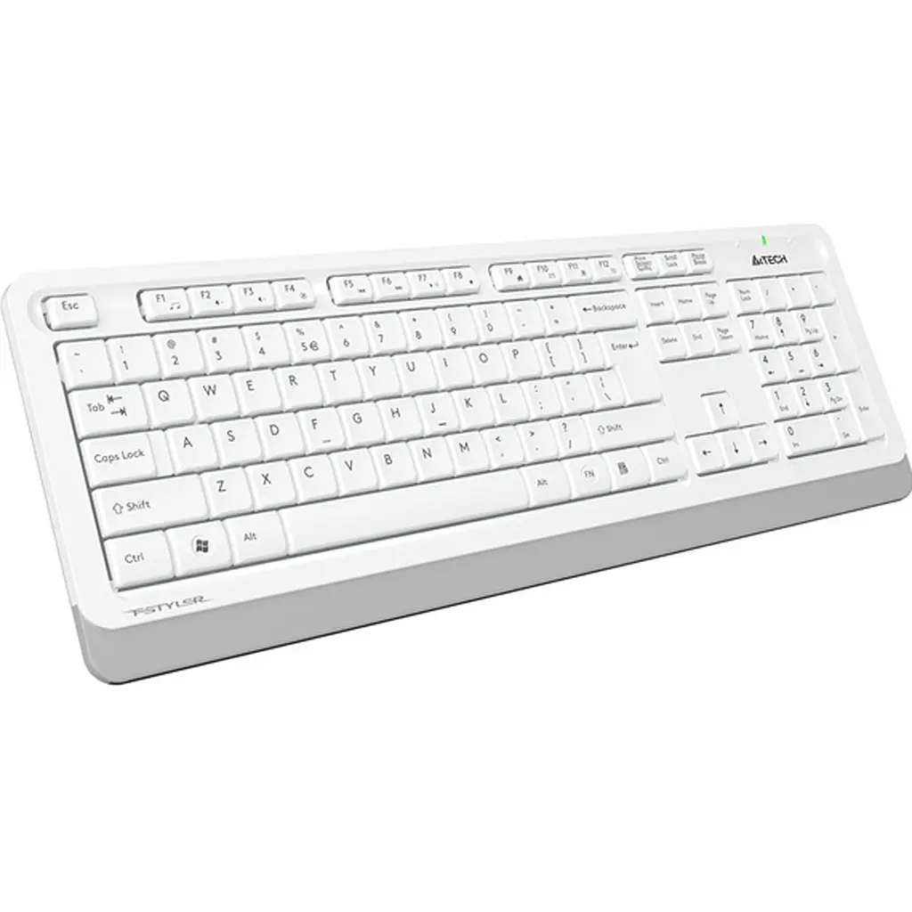 Комплект клавіатура + миша A4Tech Fstyler FG1010 White/Gray [114625] - фото 6