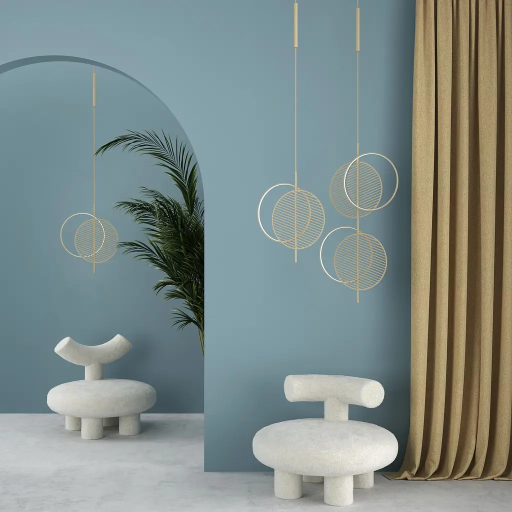 Підвісний стельовий світильник Babich Studio Mid L2 other any color - фото 3