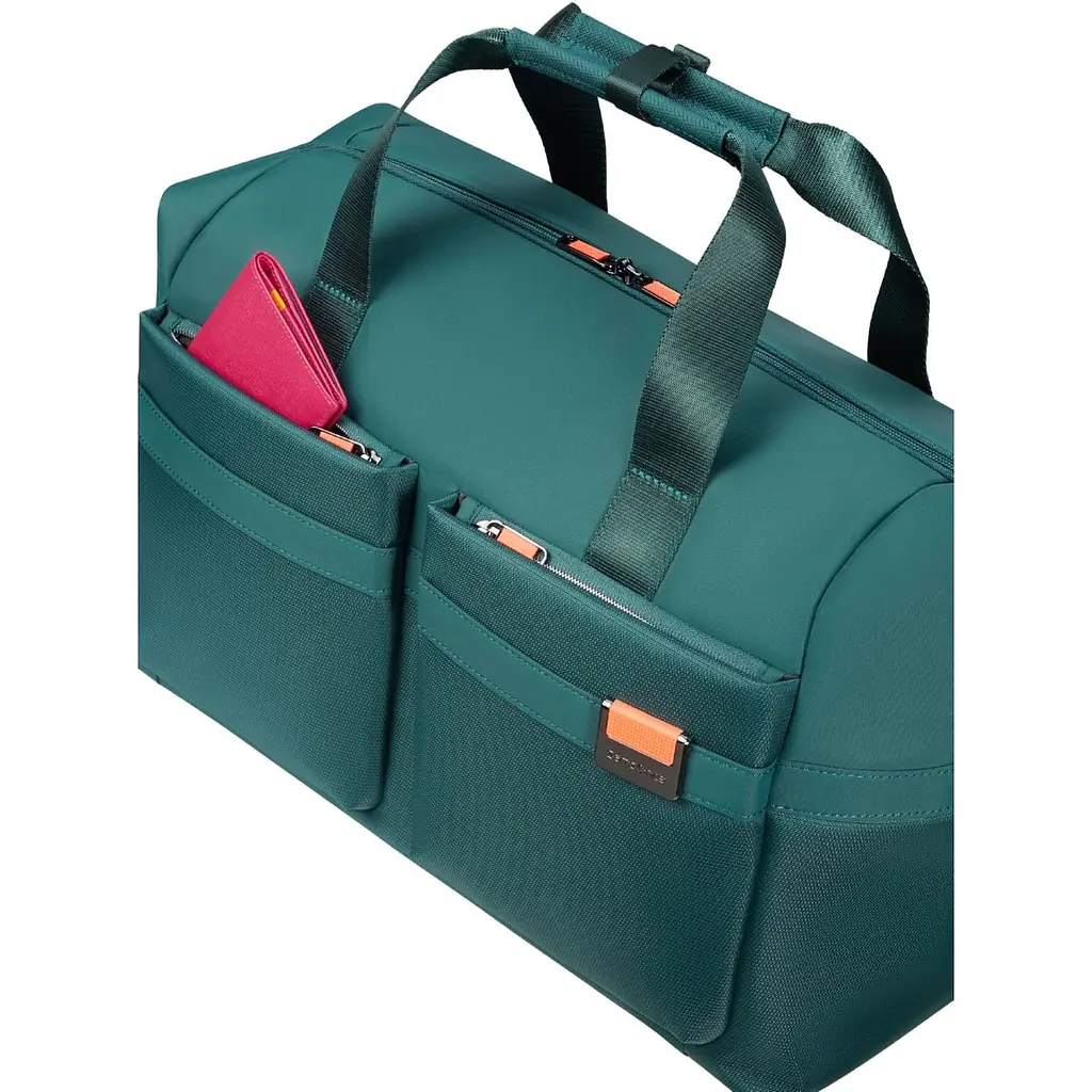 Дорожня Сумка Samsonite AIREA NORTHERN BLUE/ORANGE 45x26x26 KE0*41013 - фото 8
