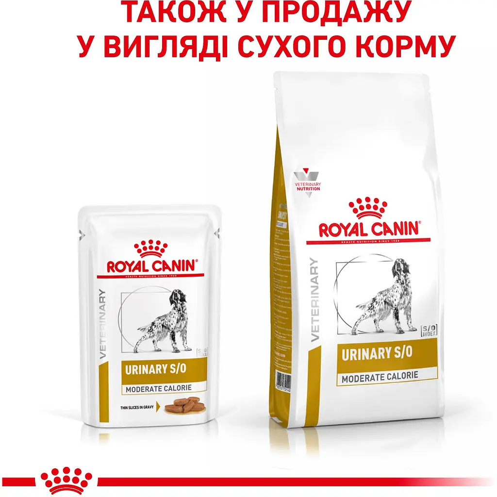 Вологий корм Royal Canin Urinary S/O Moderate Calorie лікувальні консерви для собак при захворюваннях нижніх сечовивідних шляхів 100 г - фото 4