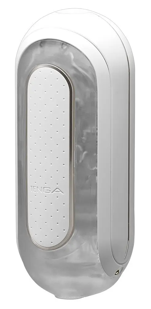Мастурбатор Tenga Flip Zero EV (Electronic Vibration) розкладний японський з вібрацією, 18х7.5 см (білий) - фото 3