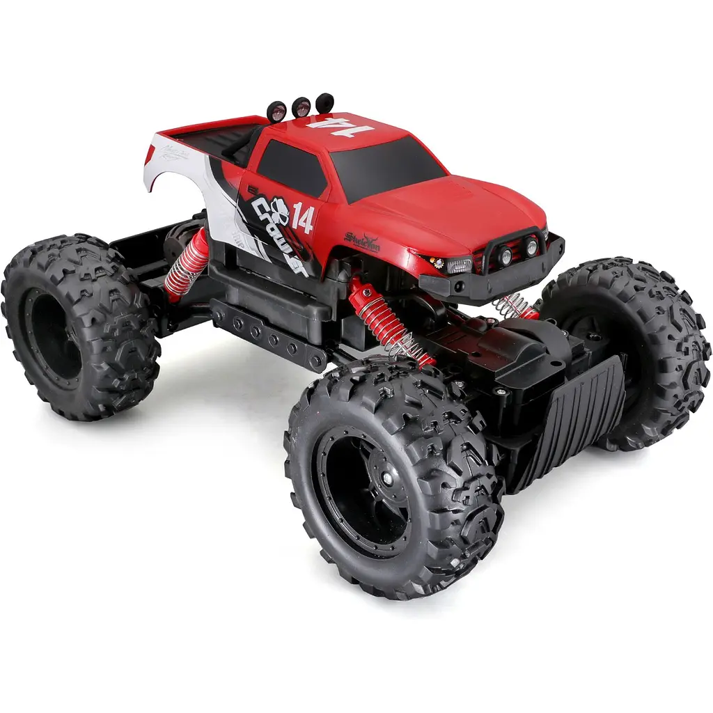 Машинка іграшкова на радіокеруванні Maisto Tech Rock Crawler червона (82746 red) - фото 3