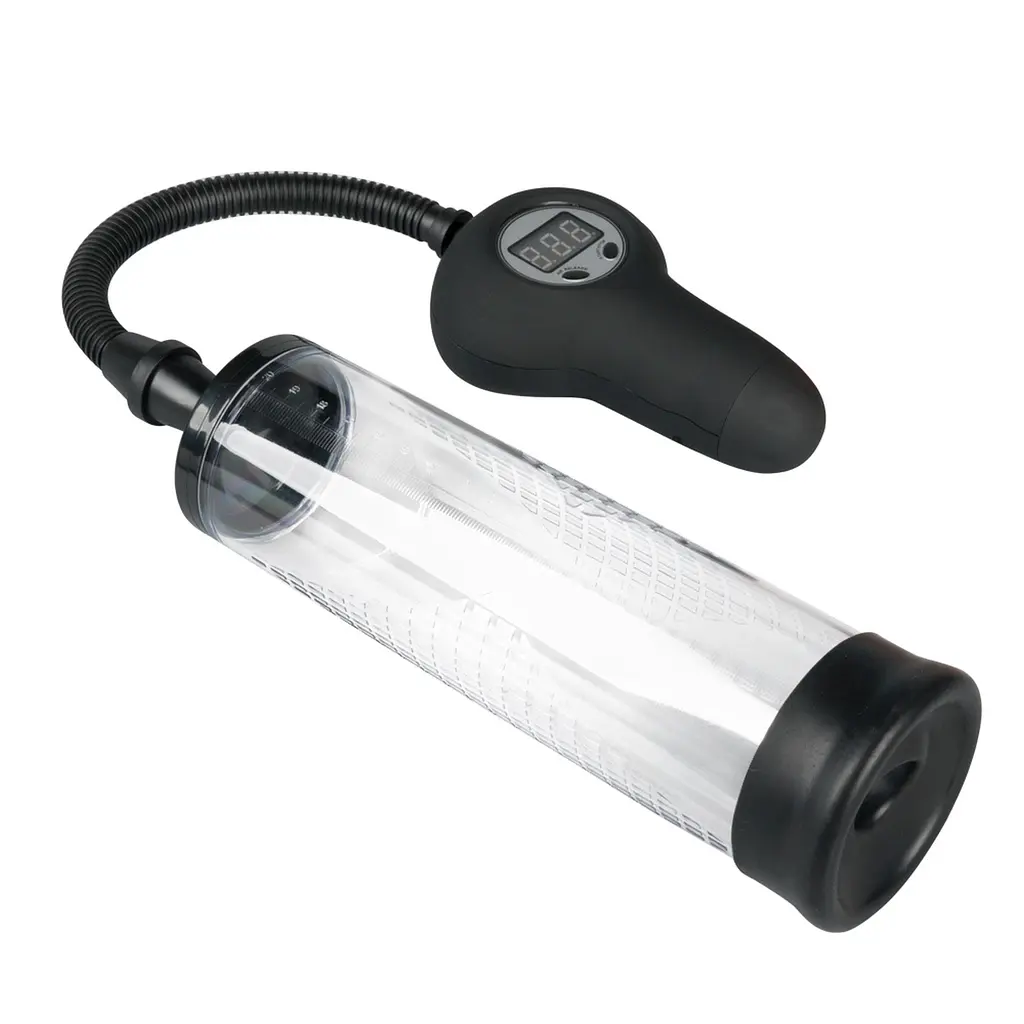 Вакуумна помпа для пеніса B - Series Power Powerpump Electric Vacuum Pump (прозорий) - фото 2