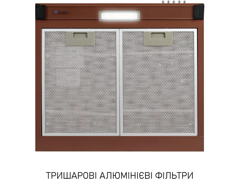 Витяжка пласка Minola HPL 522 BR - фото 7