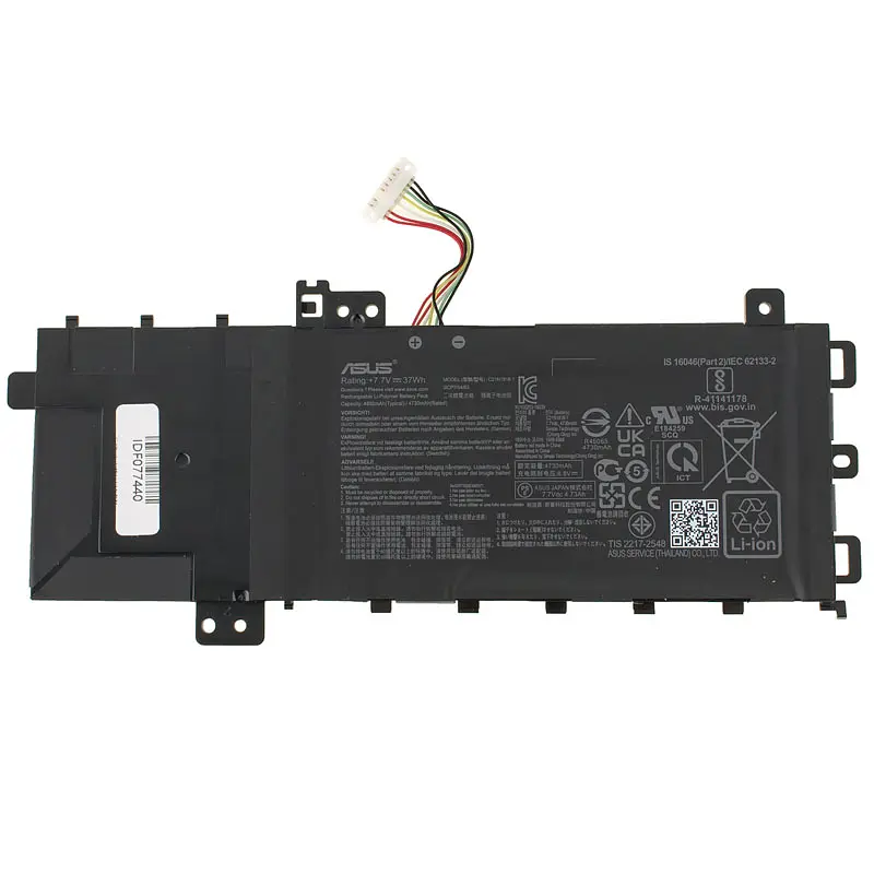 Акумулятор для ноутбука Asus C21N1818-1 (X412FA, X512FA, X412UB, X512FJ, X512FL) 7.7V 4850 mAh 37Wh Black (0B200-03190800) - фото 3