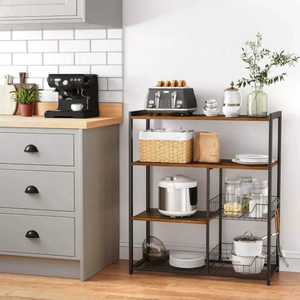 Стеллаж Leobert Denny многоярусный в стиле Loft - фото 7