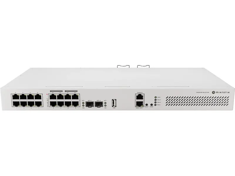 Комутатор MikroTik CRS418-8P-8G-2S+RM - фото 2