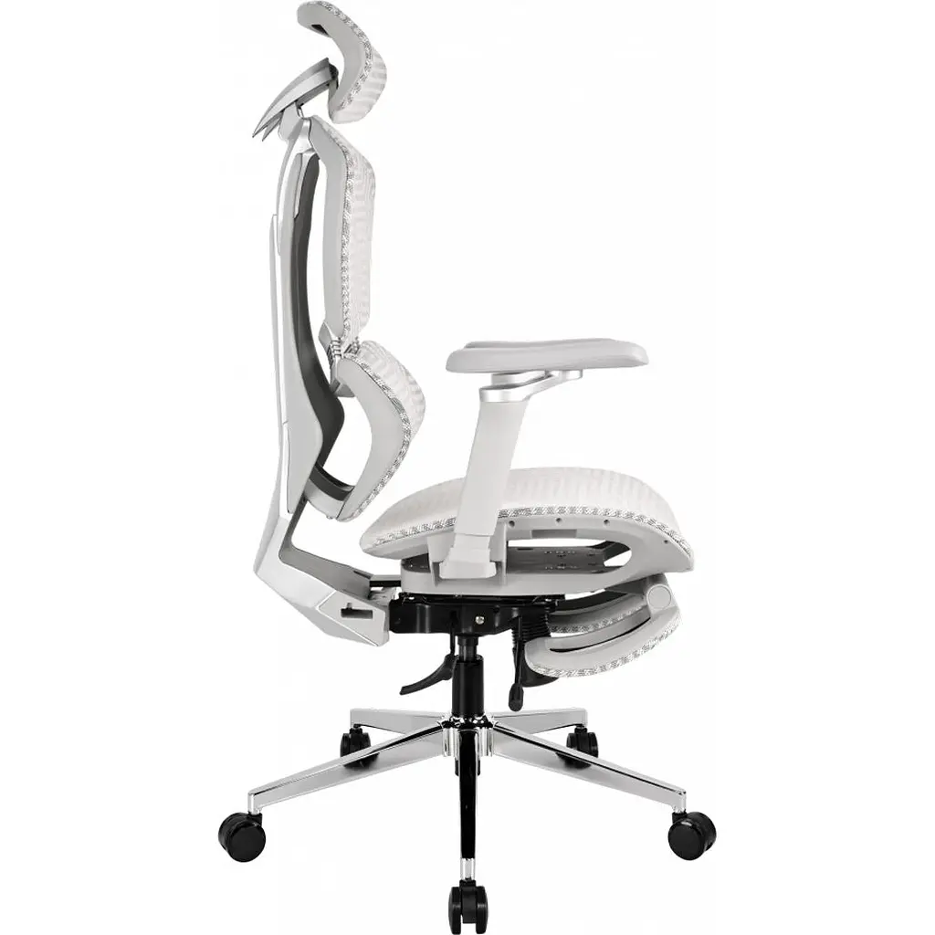 Геймерське крісло GT Racer X-7002 Massage Gray/Gray/Light Gray [174673] - фото 5