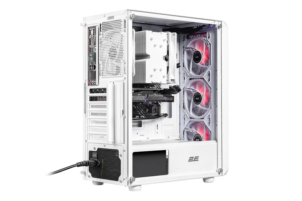Комп’ютер персональний 2E Decimal Intel i5-13600KF 16Gb F1TB NVD3060-12 B660 G338W 700W FreeDos білий - фото 6
