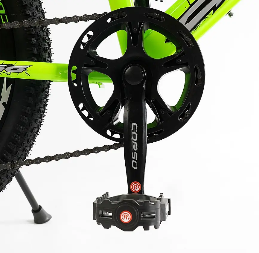 Дитячий спортивний велосипед 20'' CR-20630 Corso CRANK, сталева рама, обладнання LTWOO-A2, 7 швидкостей, зібраний на 75% - фото 7