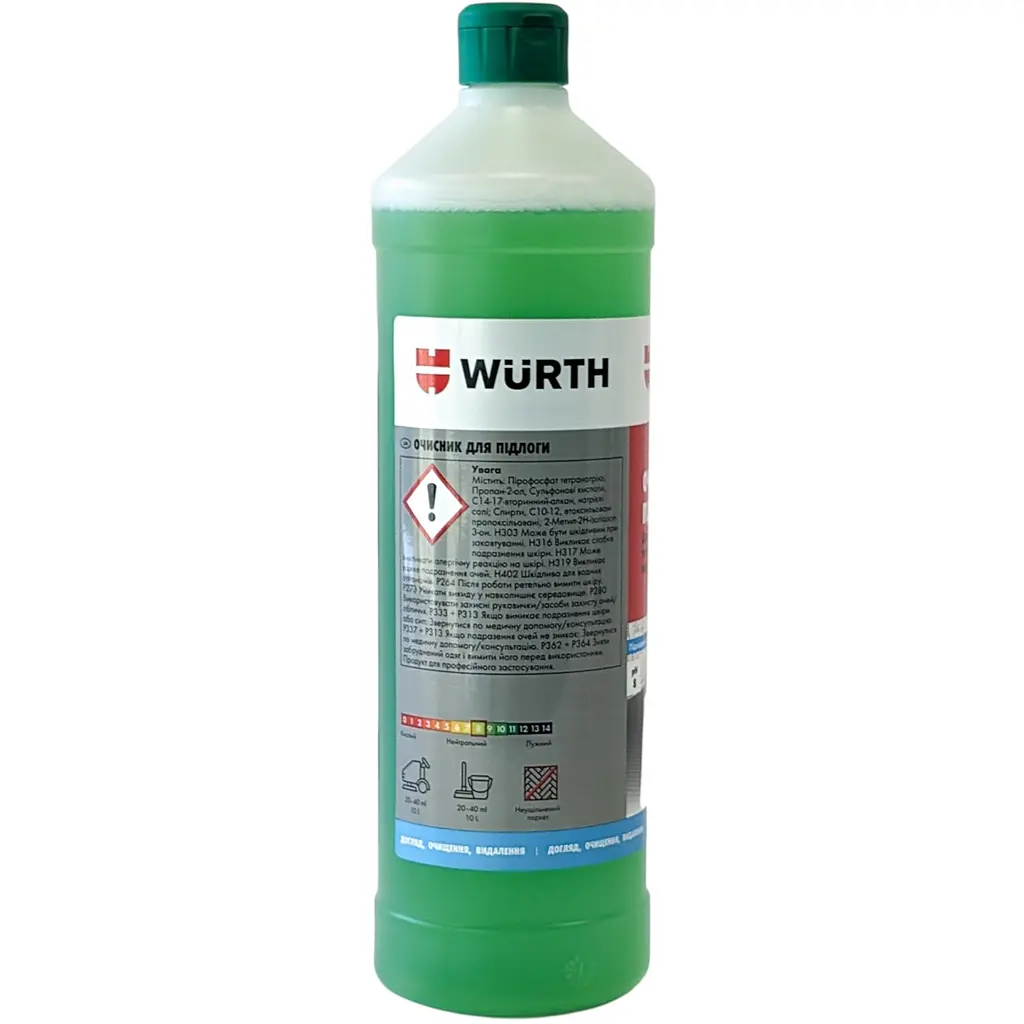 Очиститель для пола Wurth универсальный 1 л (0893117045) - фото 2