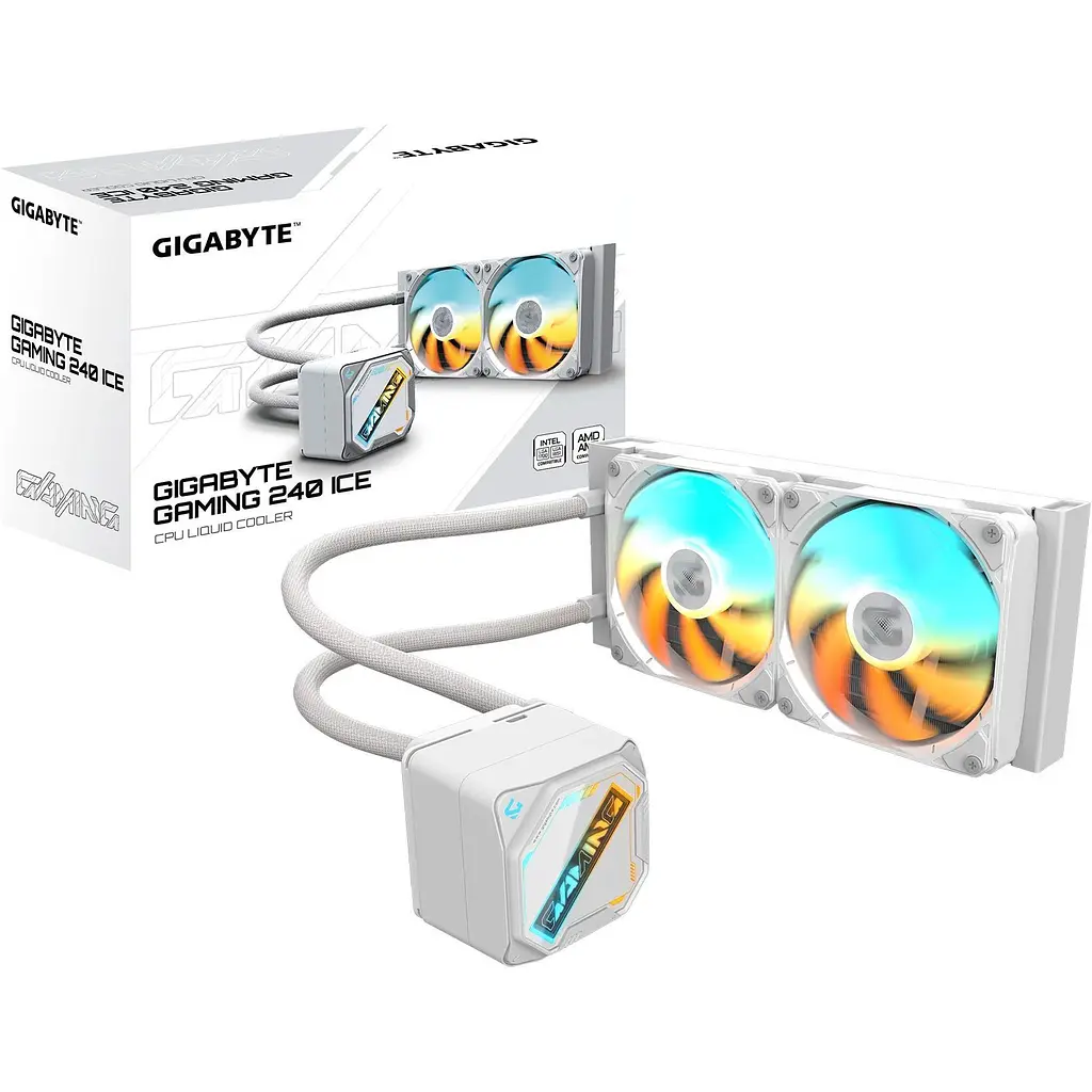 Система водяного охлаждения Gigabyte Gaming 240 Ice (GP-GIGABYTE GME 240I) [149390] - фото 4