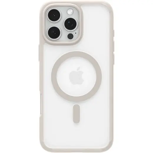 Прозорий чохол Spigen Ultra Hybrid MagSafe Frost Natural Titanium для iPhone 16 Pro Max (ACS08382) - фото 5