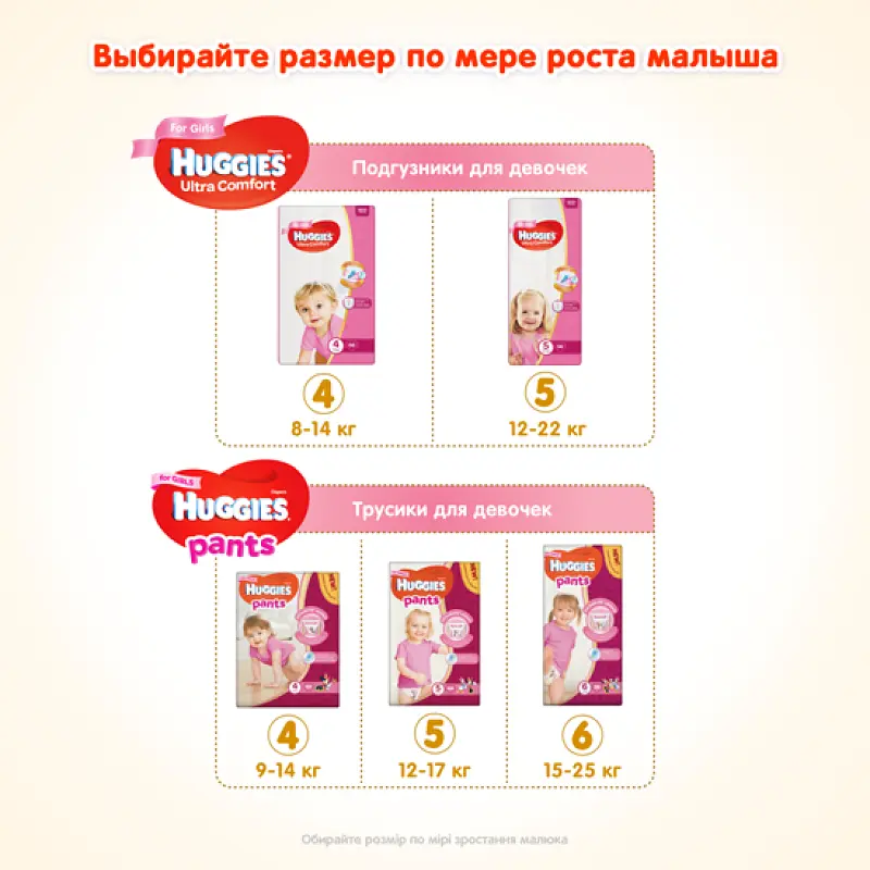 Підгузки для дівчаток Huggies Ultra Comfort 4 (8-14 кг), 50 шт. - фото 8