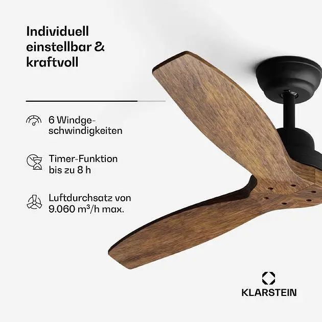 Потолочный вентилятор Klarstein Santa Elena Smart (10046086) - фото 5
