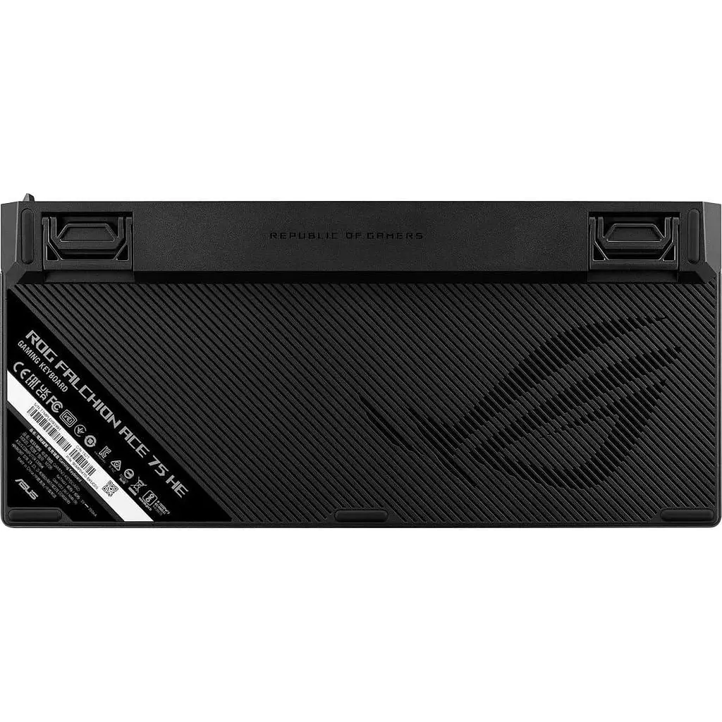 Клавиатура ASUS ROG Falchion Ace 75 HE HFX V2 Magnetic Switches USB-A EN RGB Black (90MP047H-BKUA20) - фото 4
