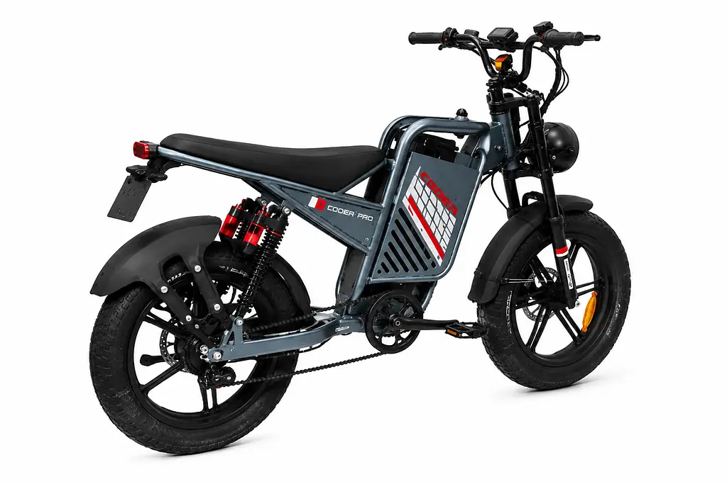 Електровелосипед Crosser E-CODE PRO PLUS 60V 2000W 26Ah Lithium, гідравлічні гальма, 7 швидкостей, 2026 - фото 5