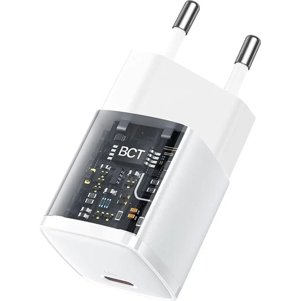 Мережевий зарядний пристрій Baseus Cube Pro USB-C 30W White (CCXF000302) [146303] - фото 7