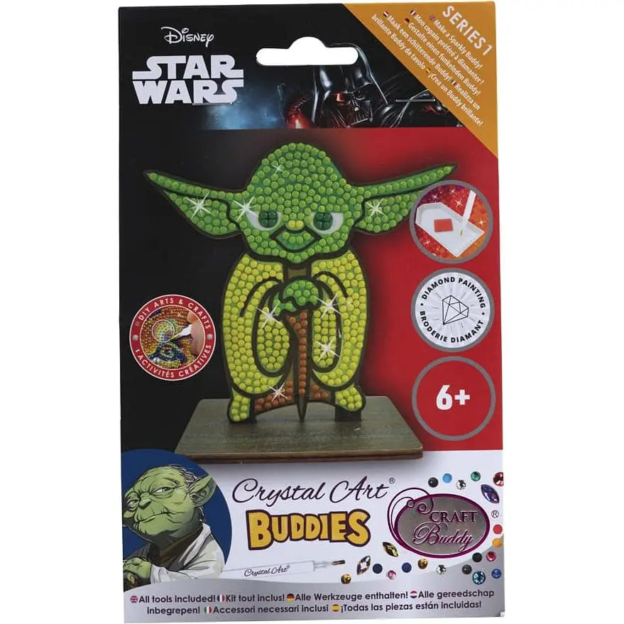 Набір для творчості Crystal Art Йода (CAFGR-SWS005) - фото 6