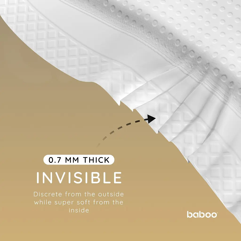 Лактаційні вкладиші Baboo Premium 3D Одноразові абсорбуючі 60 шт. - фото 5