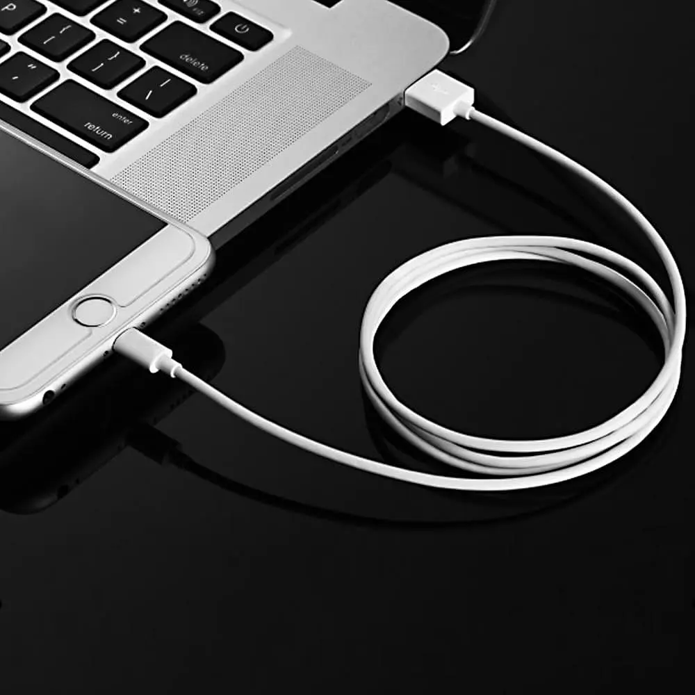 Кабель Choetech Lightning USB 2.0 AM to Lightning 1.8m White (IP0027-WH) - фото 7