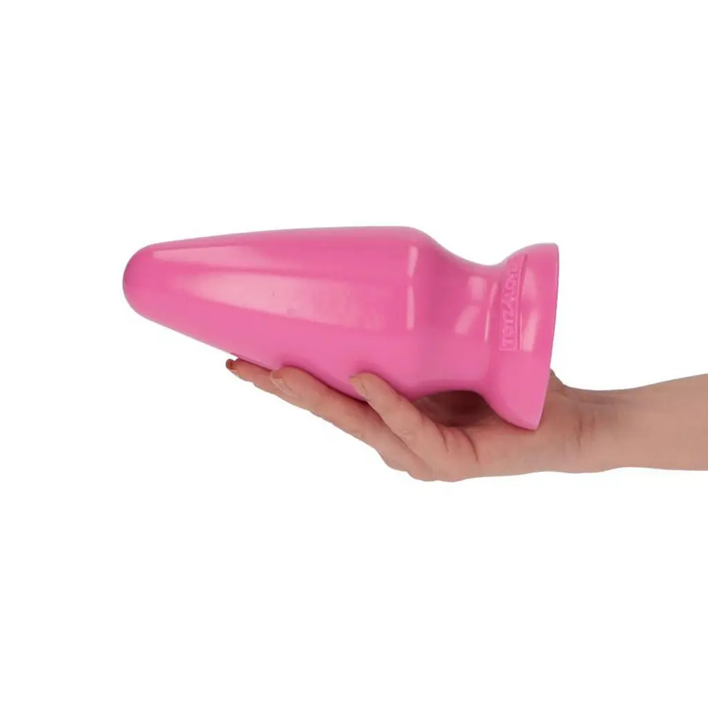 Анальна пробка Toyz4lovers Plug-Italian Cock 6,5", 16.5 см (рожевий) - фото 4