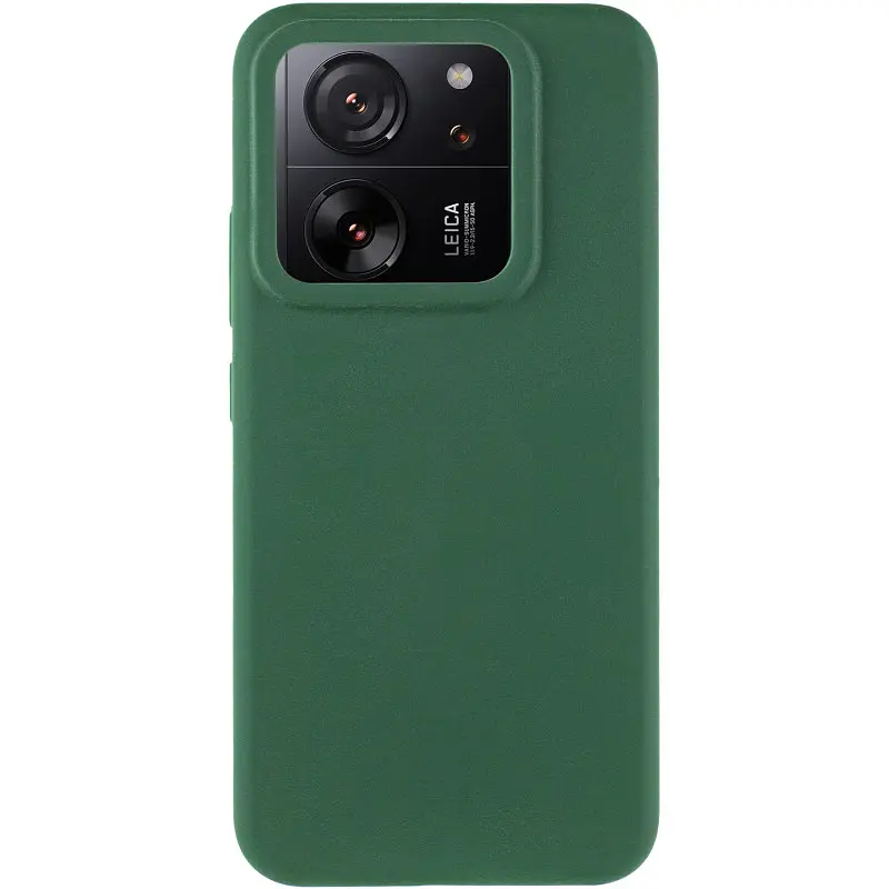 Чехол Silicone Cover Lakshmi (AAA) для Xiaomi 13T / 13T Pro Зеленый / Cyprus Green - фото 2