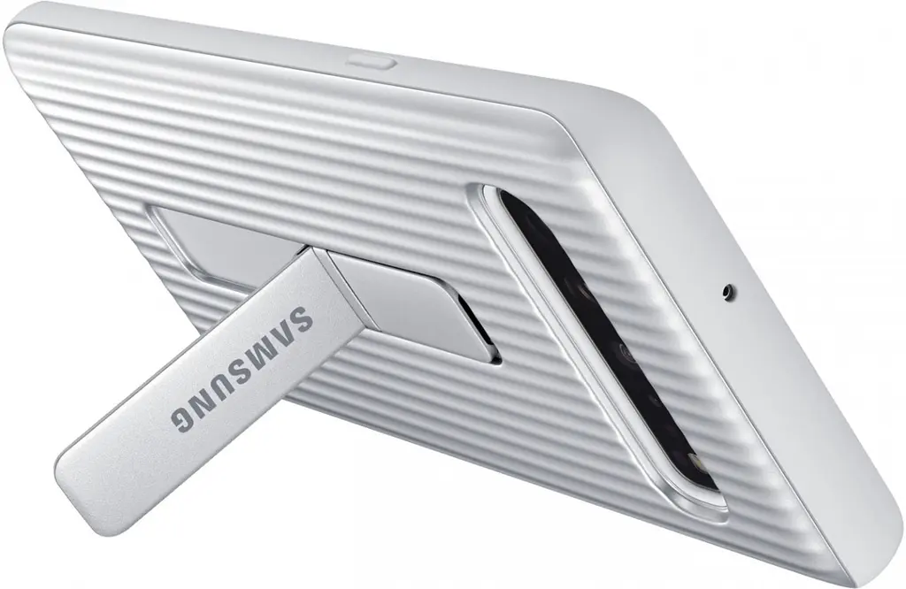 Чохол оригінальний із підставкою Official Protective Rugged Standing Cover G977 EF-RG977CSEGRU для Samsung Galaxy S10 5G (6.7") - фото 3