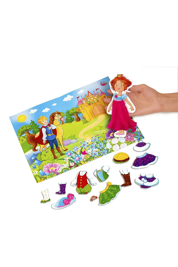 Гра настільна, Vladi Toys - "Магнітна.Принцеса" Vladi Toys VT3204-26 ЦБ-00271362 - фото 5